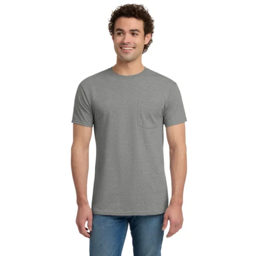 29MP - Jerzees® Dri-Power® 50/50 Cotton/Poly Pocket T-Shirt