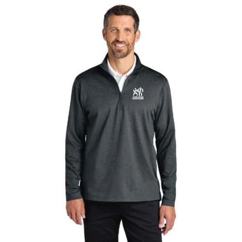 Port Authority® Slub Fleece 1/4-Zip Pullover