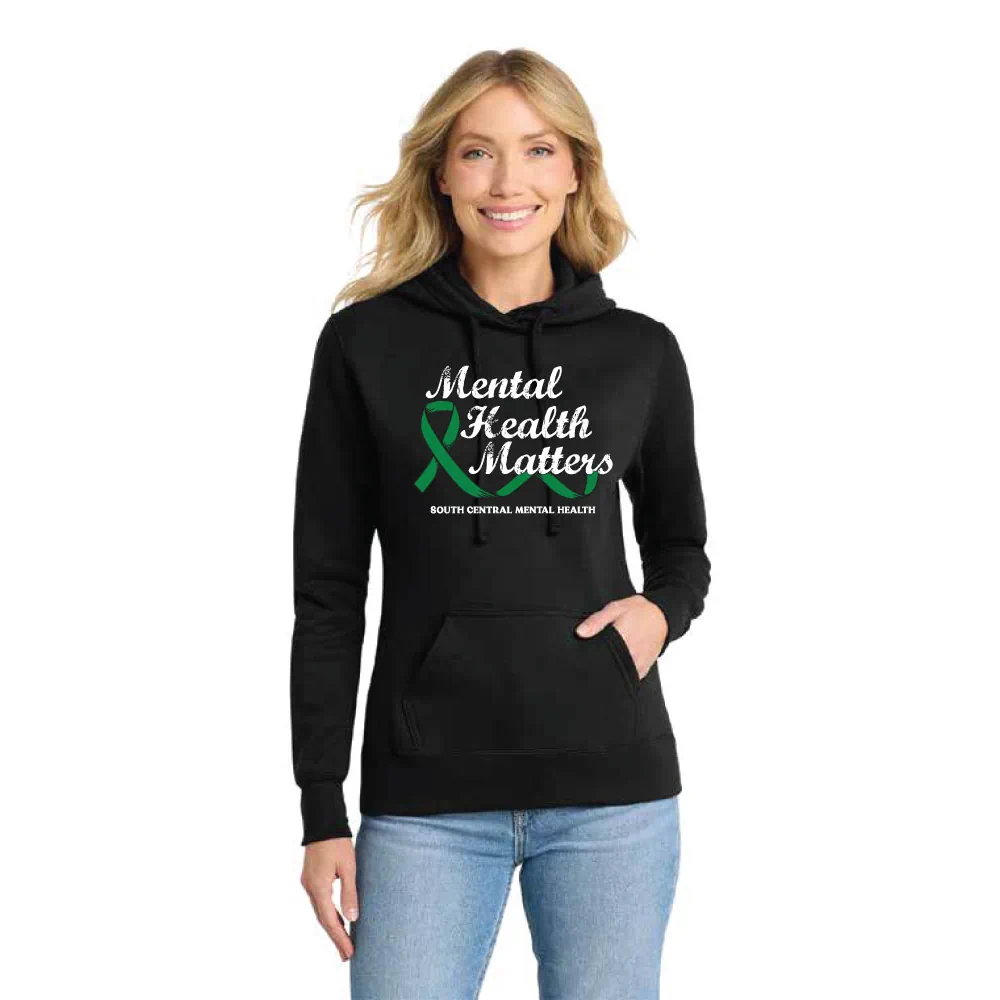 Port & Co™ Women's Core Fleece Pullover Hooded Sweatshirt - Image 8