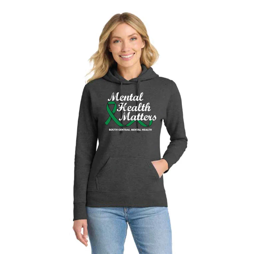 Port & Co™ Women's Core Fleece Pullover Hooded Sweatshirt - Image 6