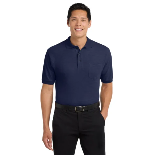 TLK500P - Port Authority® Tall Silk Touch™ Polo with Pocket